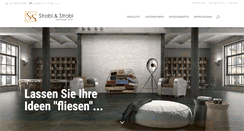 Desktop Screenshot of fliesen-strobl.com